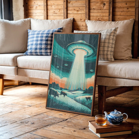 Visitors Above Quiet Pastures