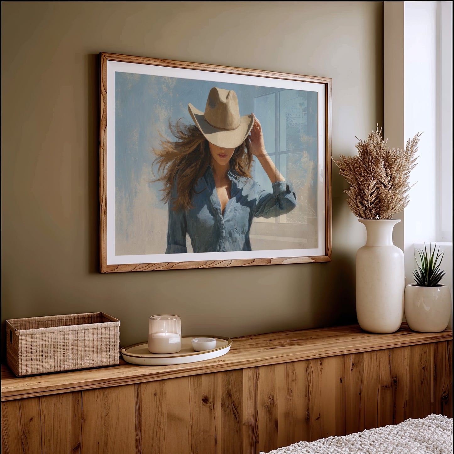 Catching Sky Between Brim Edges