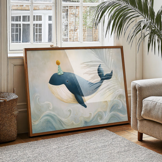 Ocean Birthday In Gentle Waves