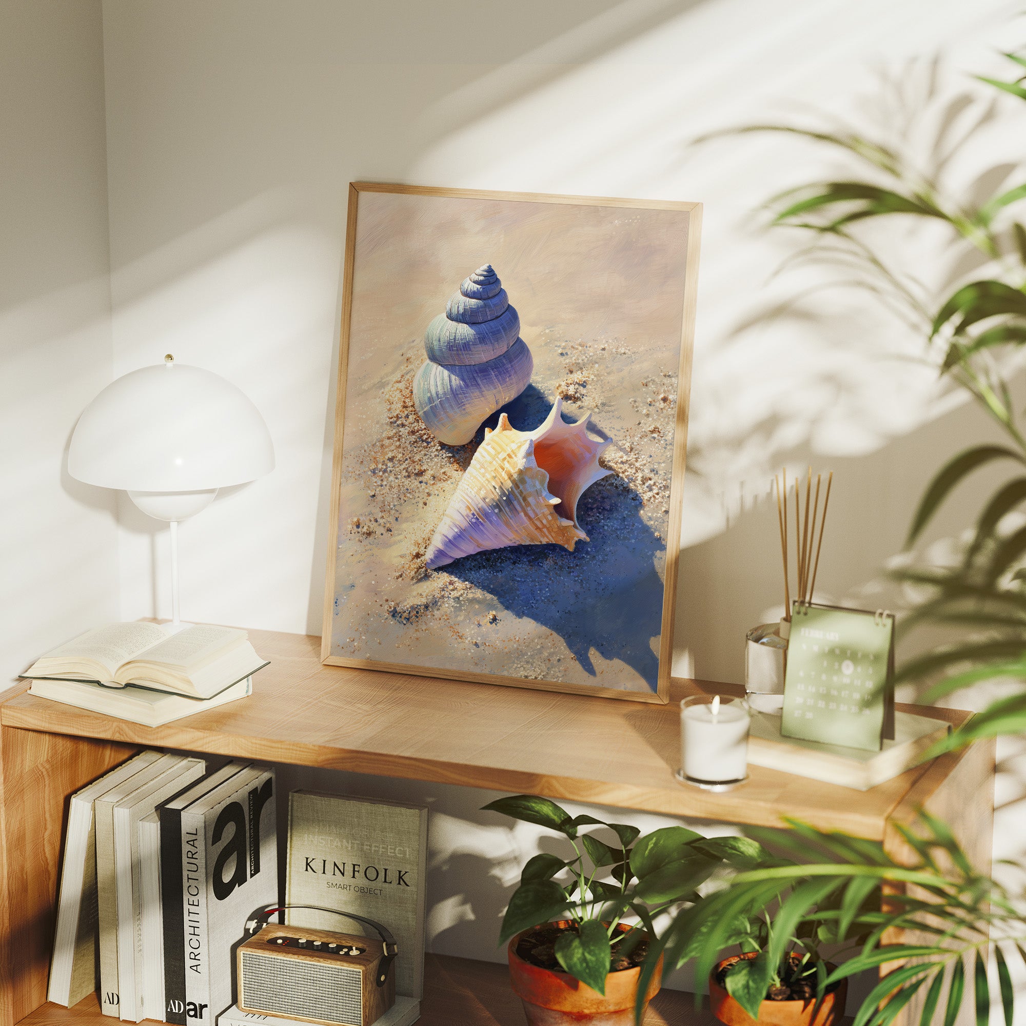 Coastal Treasures On Sunlit Sand