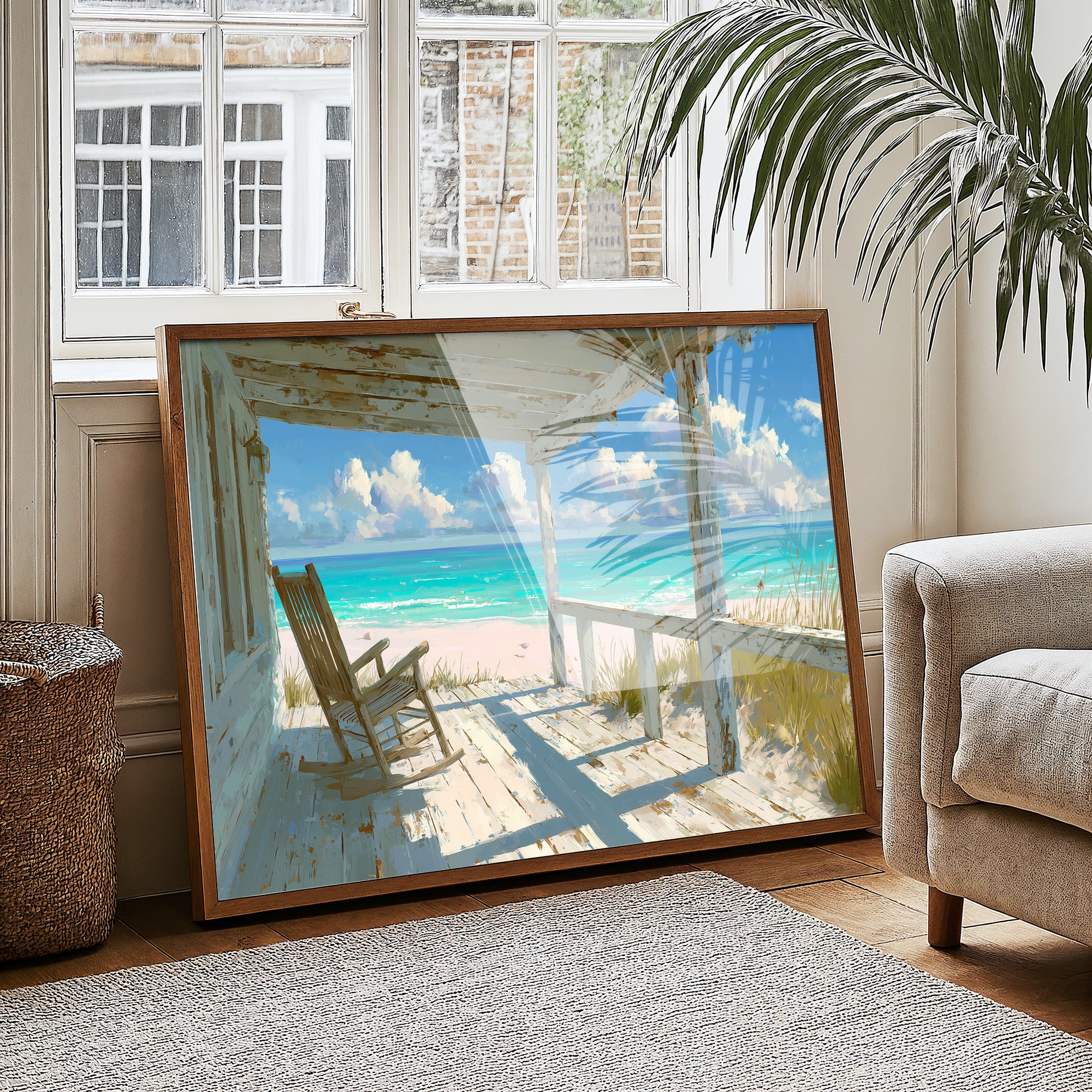 Seaside Porch Beckons Turquoise Waters