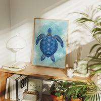 Azure Voyager In Gentle Tides