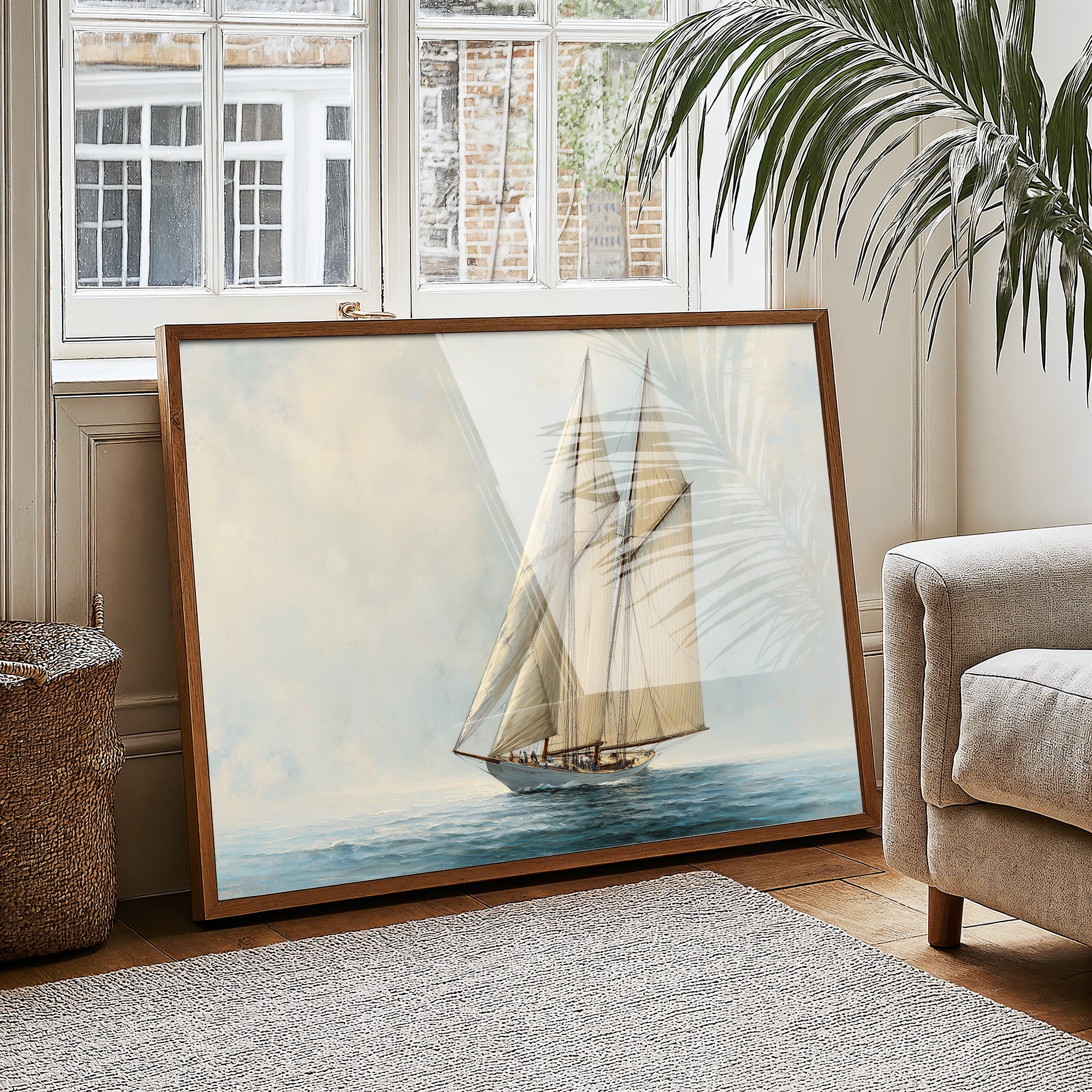 Sails Catch Morning's Quiet Promise