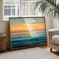 Horizon Lines Melt Into Sea