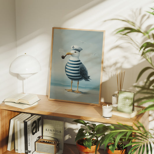 Seafarer's Pipe Dreams At Dusk