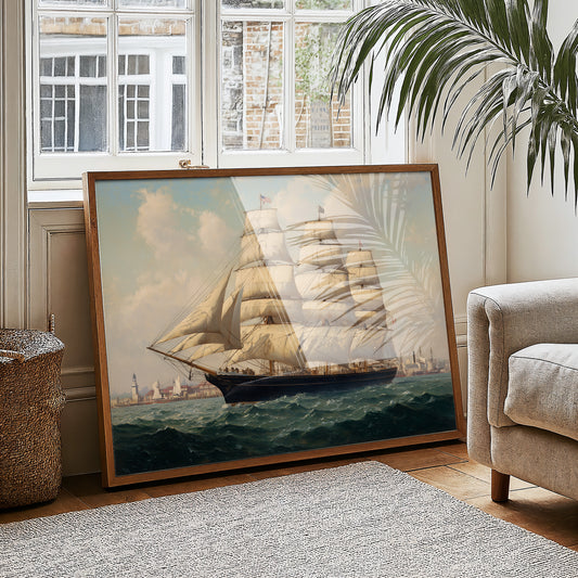 Sails Bound For Distant Shores