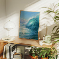 Coastal Memories Rest Against Leather