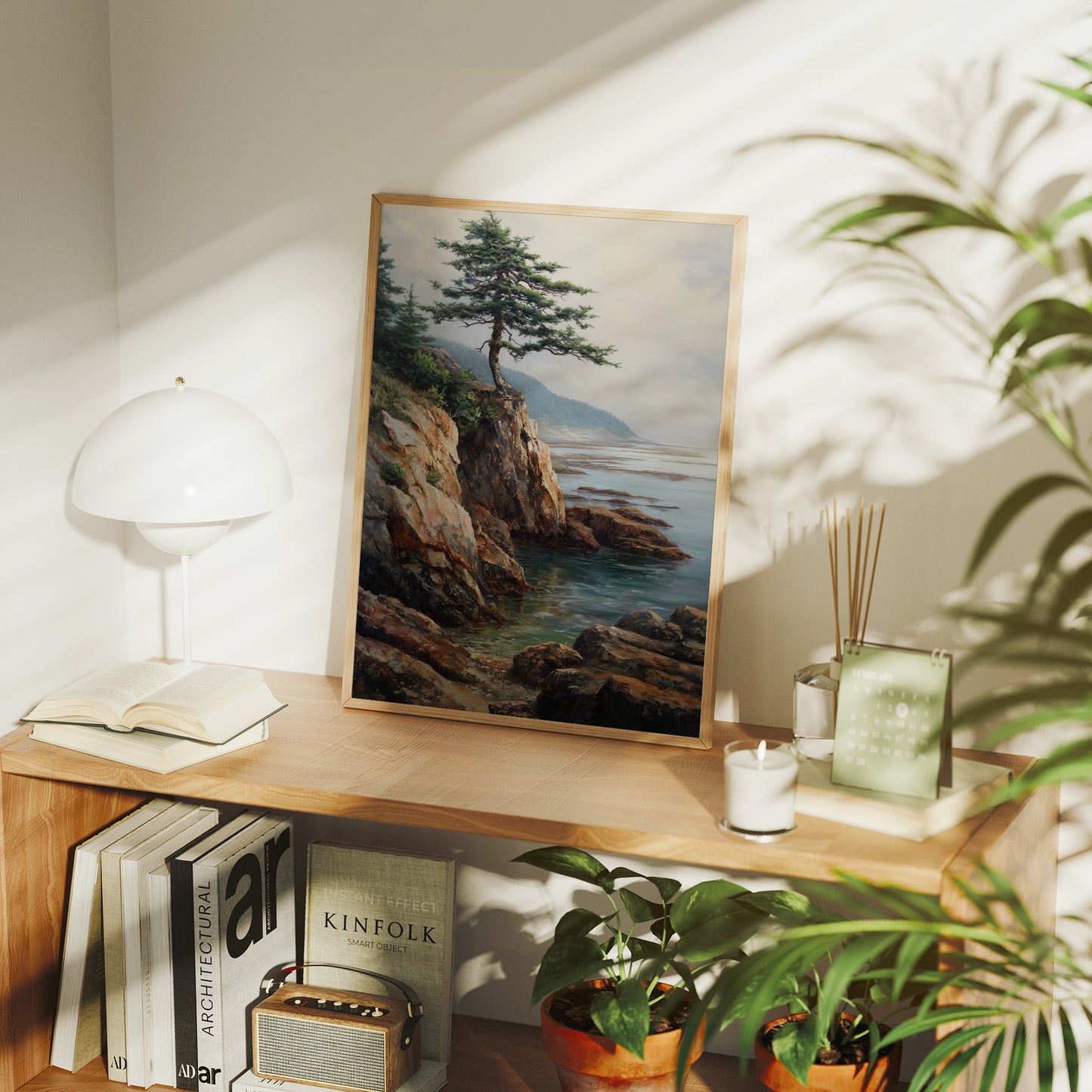 Lone Pine Clings To Coast