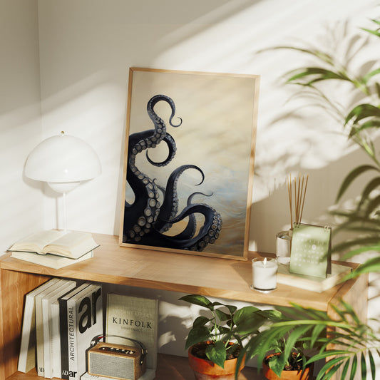 Tentacles Dance In Neutral Tones