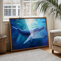 Ocean Giant In Azure Depths