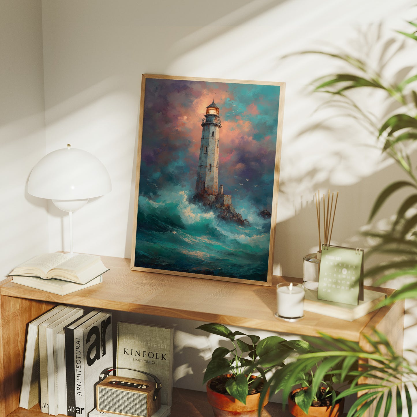 Beacon Through Copper Skies