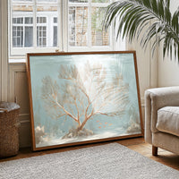 Coral Tree Beneath Azure Waters