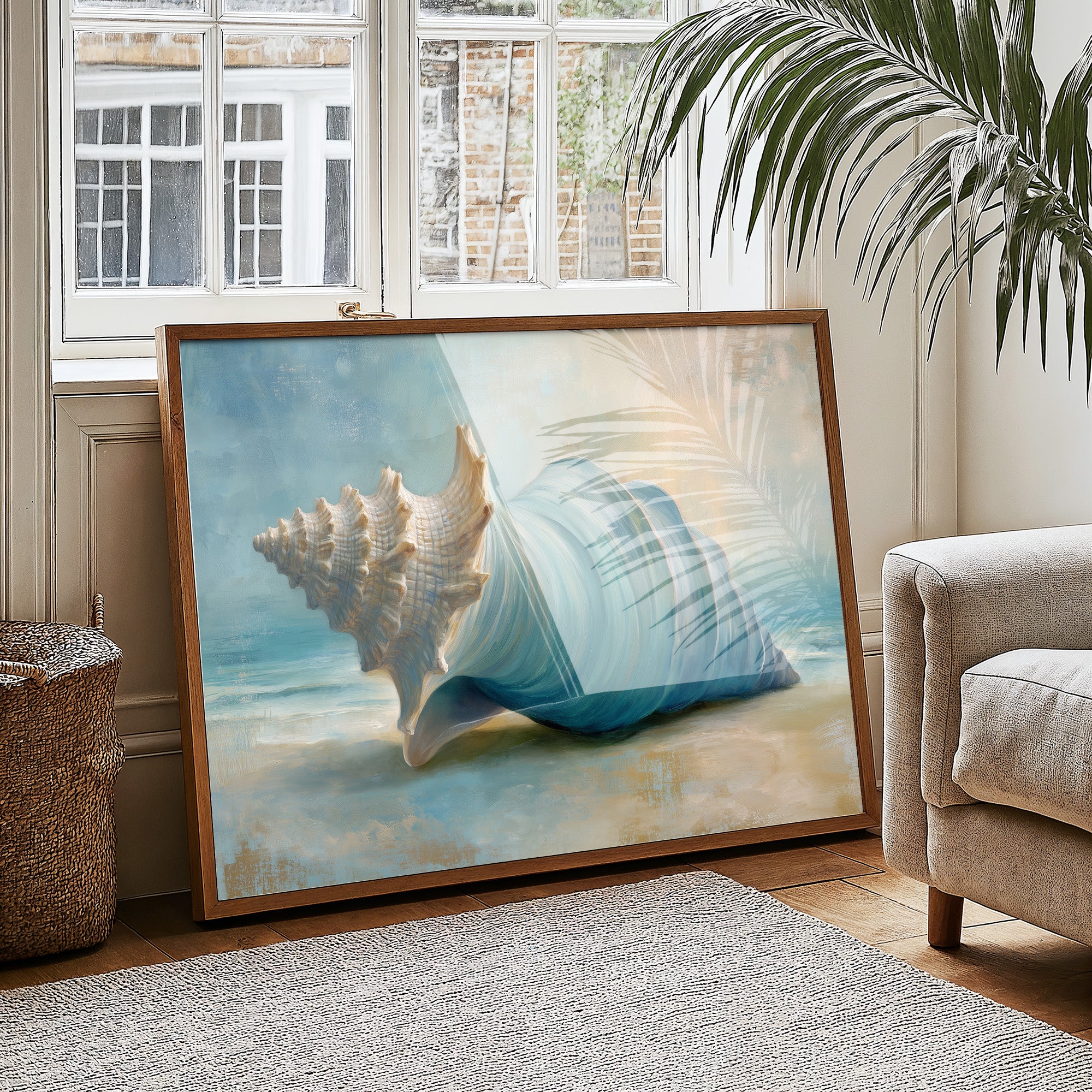 Ocean's Song In Azure Spiral