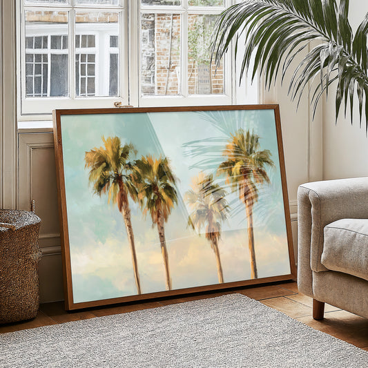 Palms Against Turquoise Skies