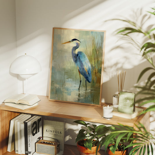 Stillness At The Marsh Edge