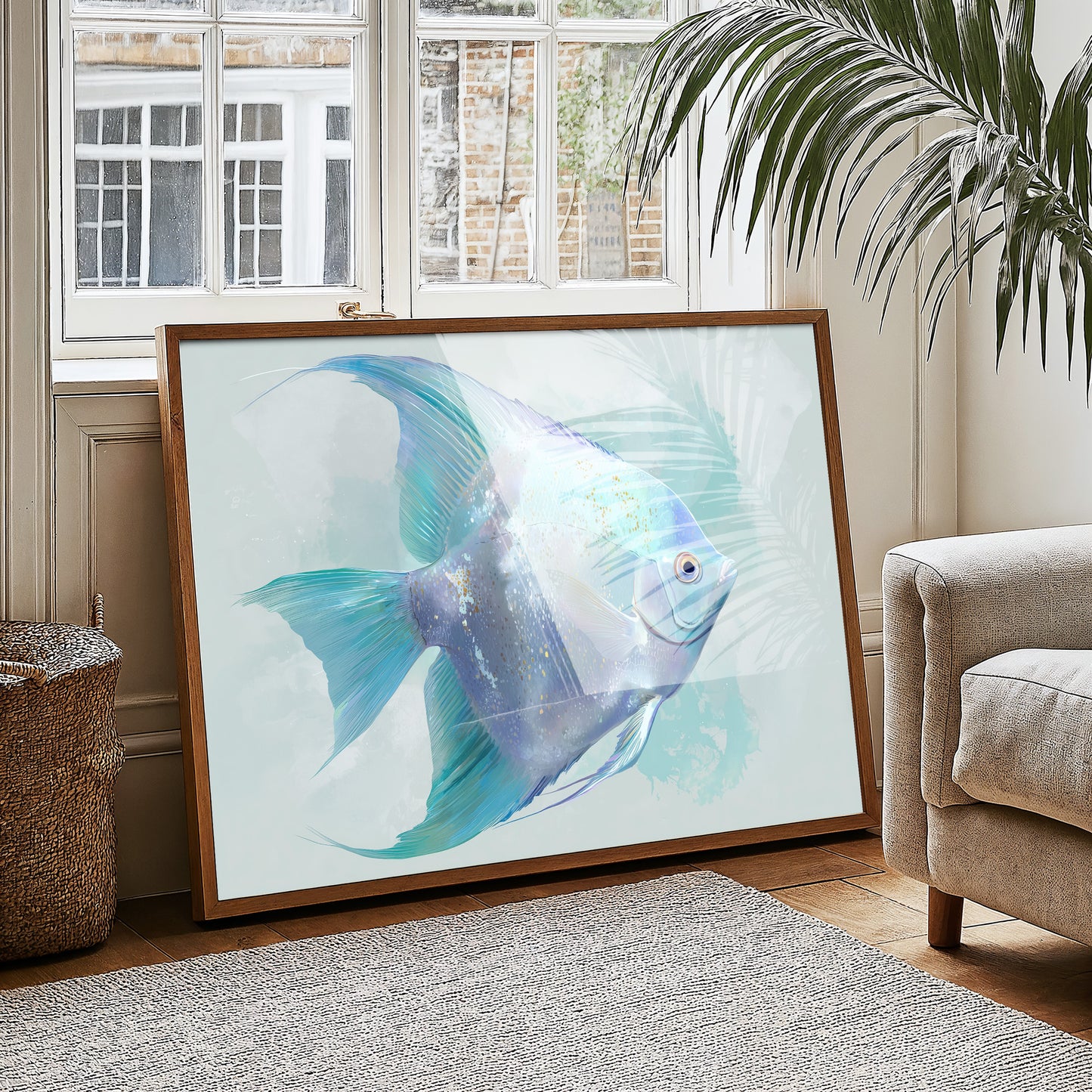 Azure Dancer In Still Waters