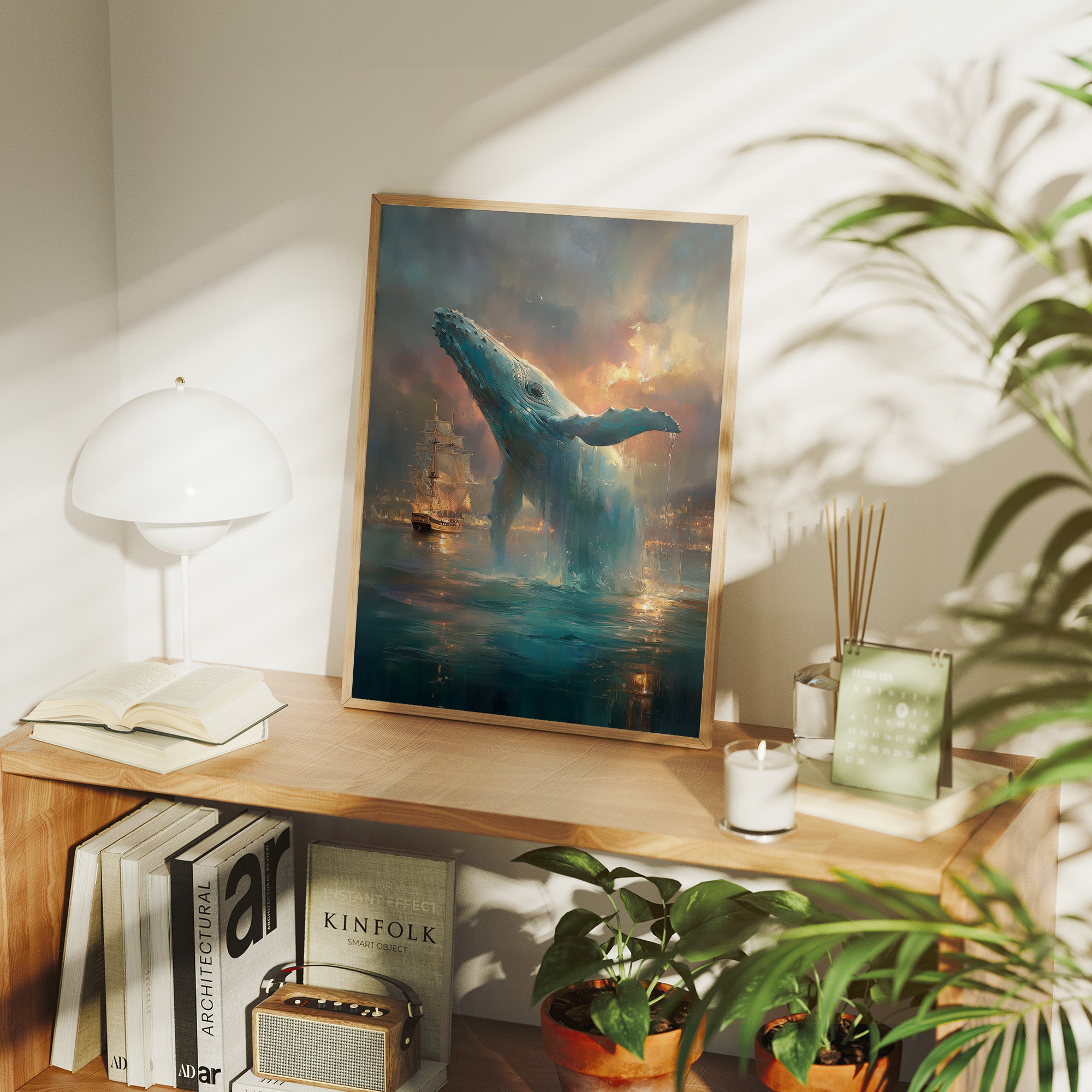 Ocean Giants Dance With Ships