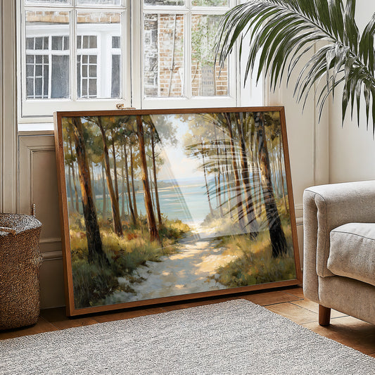 Pines Reveal Coastal Sanctuary Path