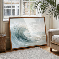 Ocean's Breath Curves Into Light