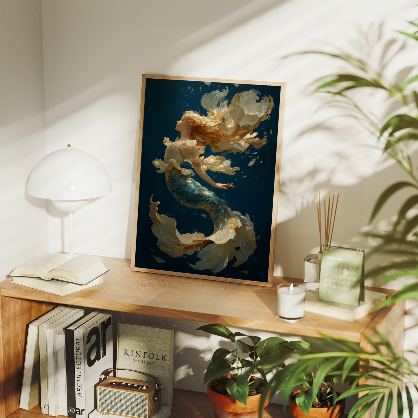 Seafoam Dances Through Teal Depths