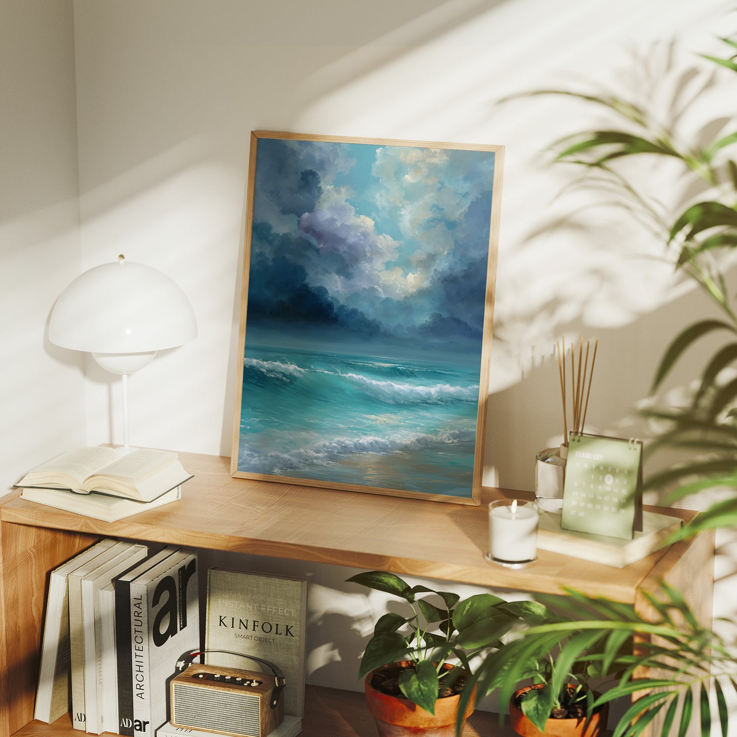 Tides Rest Against Stormy Skies