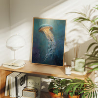 Luminous Dancer Of Ocean Depths