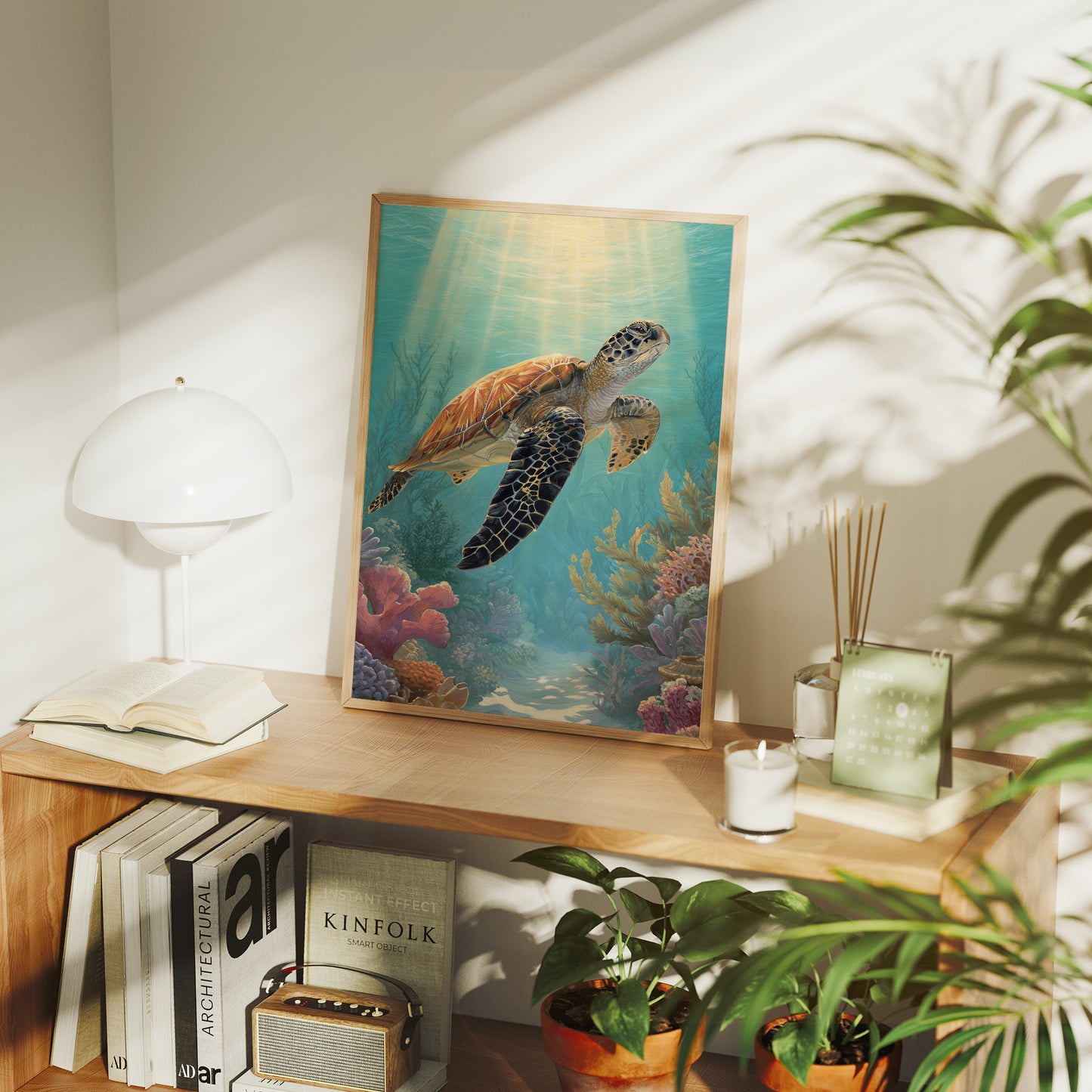 Sea Nomad Through Coral Gardens