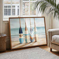 Oars Rest On Summer Shores