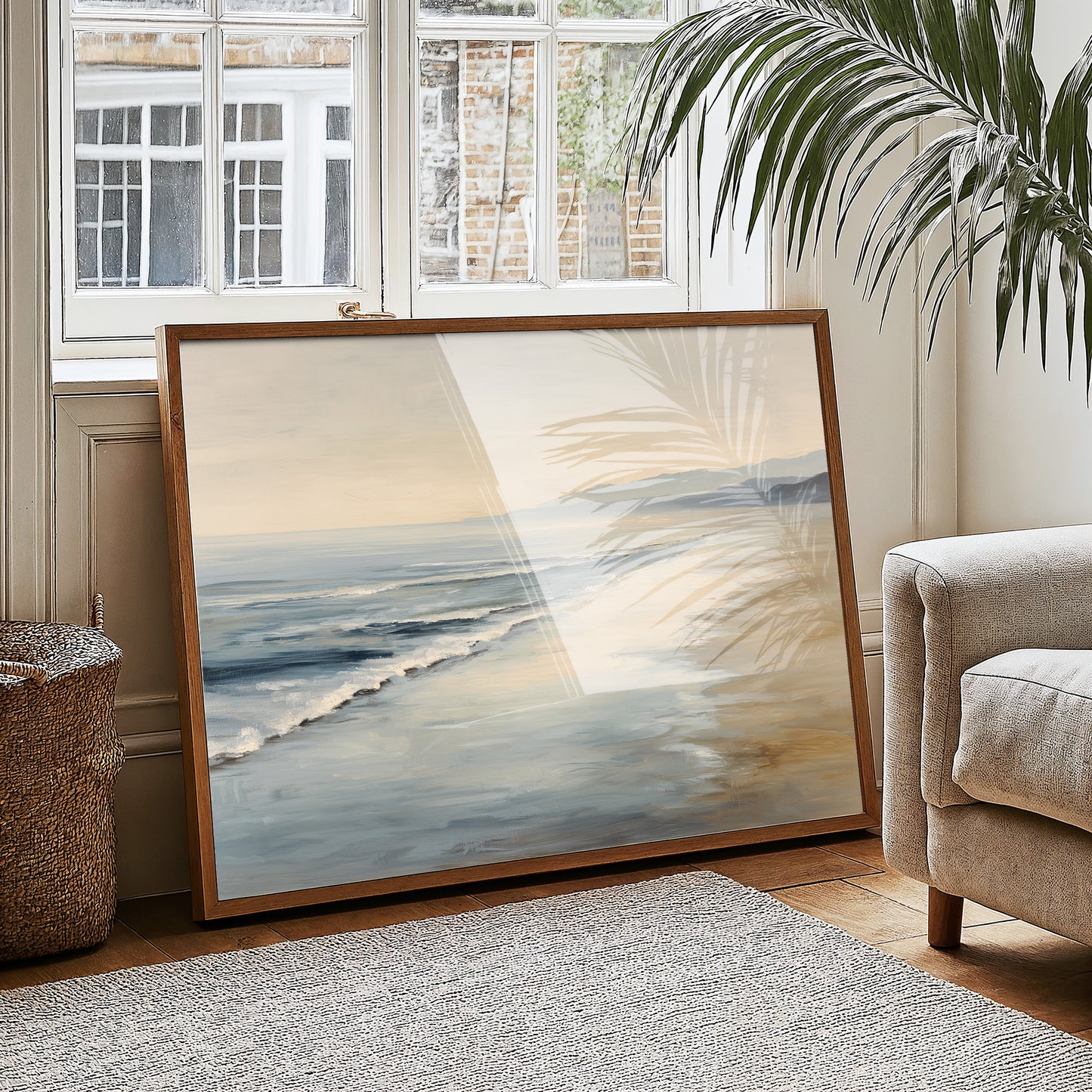 Dawn Breaks Along Silent Shores