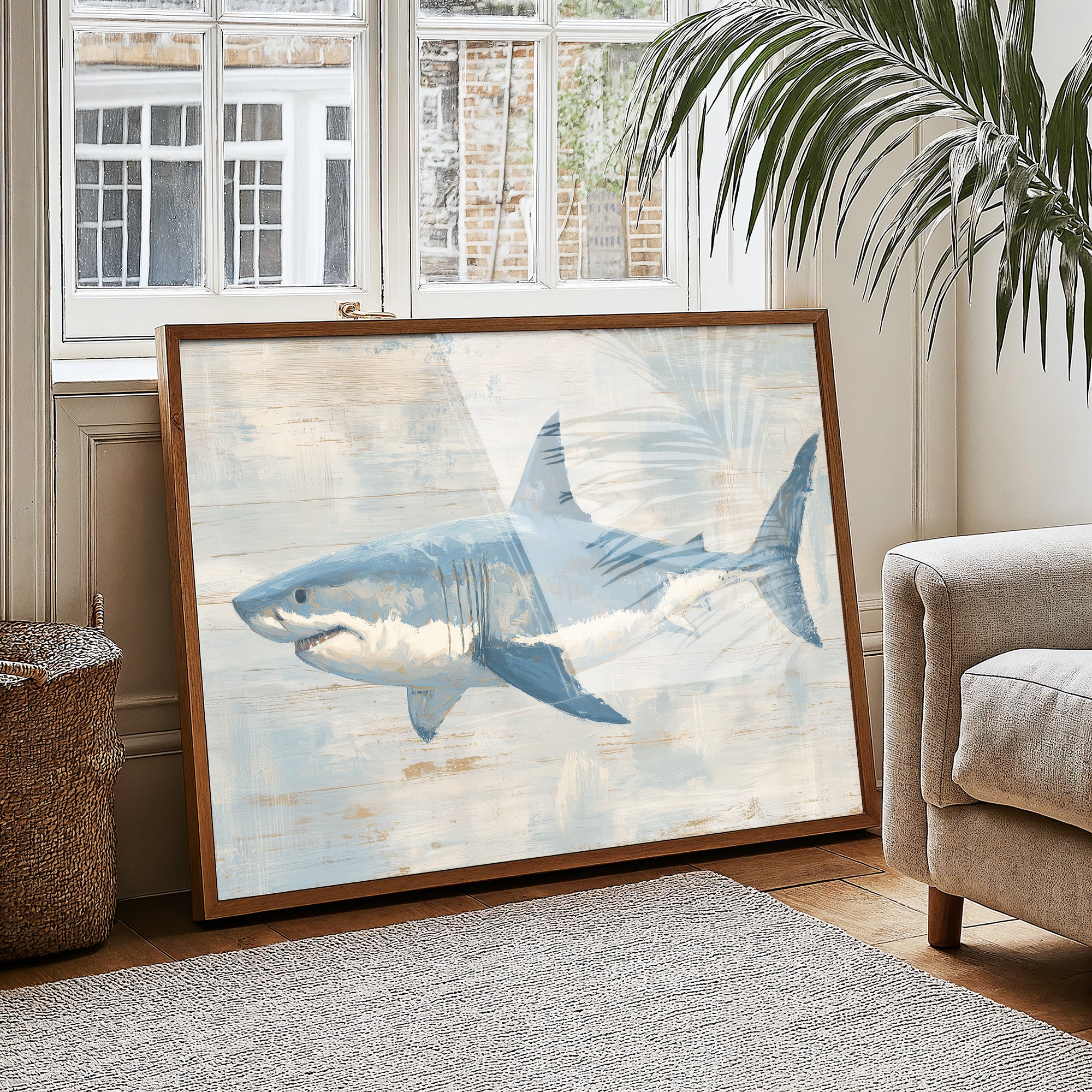 Ocean Apex In Serene Blue