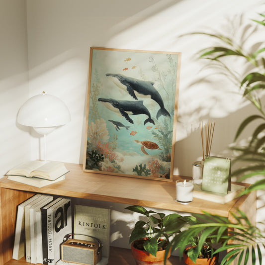 Ocean Giants Dance Through Coral