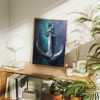 Teal Depths Hold Steady Resolve