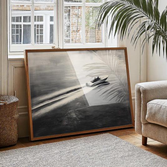 Solitude Cuts Through Still Waters