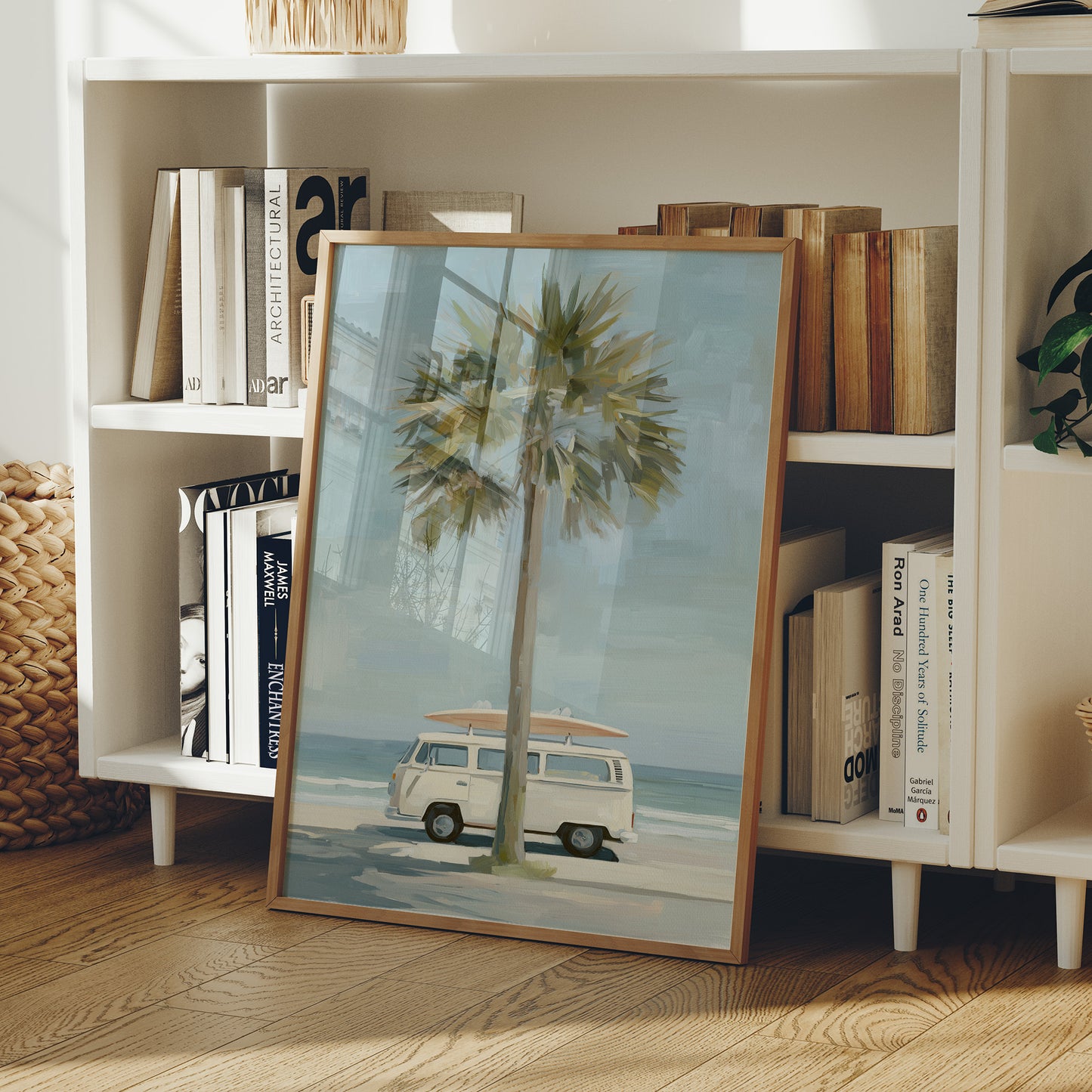 Coastal Wanderer Awaits Tide Change