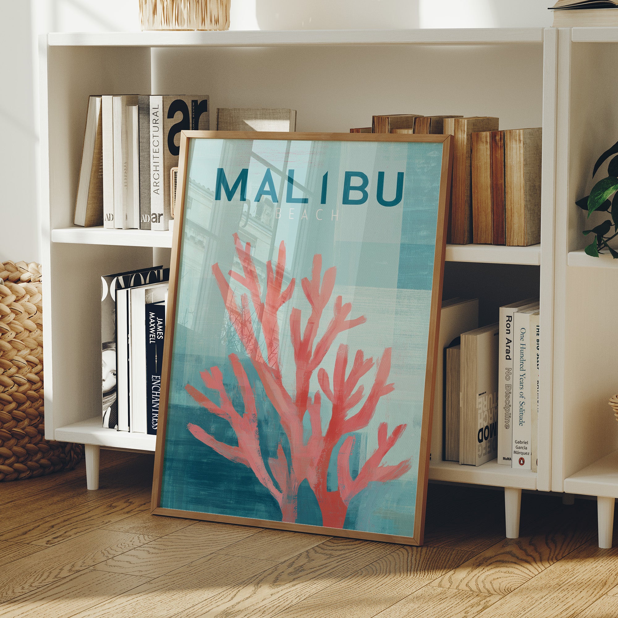 Coral Whispers Beneath Aqua Skies