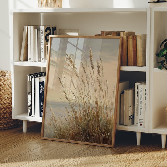 Shoreline Whispers At Golden Hour