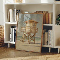 Shoreline Guardian Stands Solitary