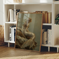 Golden Scales Against Coastal Stone