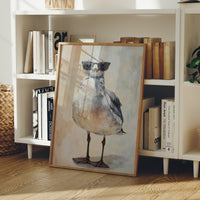 Coastal Cool Meets Avian Attitude