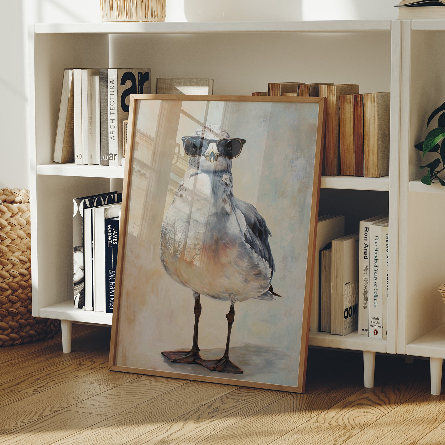 Coastal Cool Meets Avian Attitude