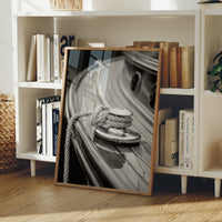 Nautical Whispers in Monochrome