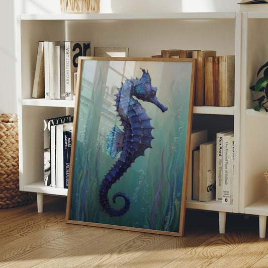 Indigo Guardian of Aquatic Secrets