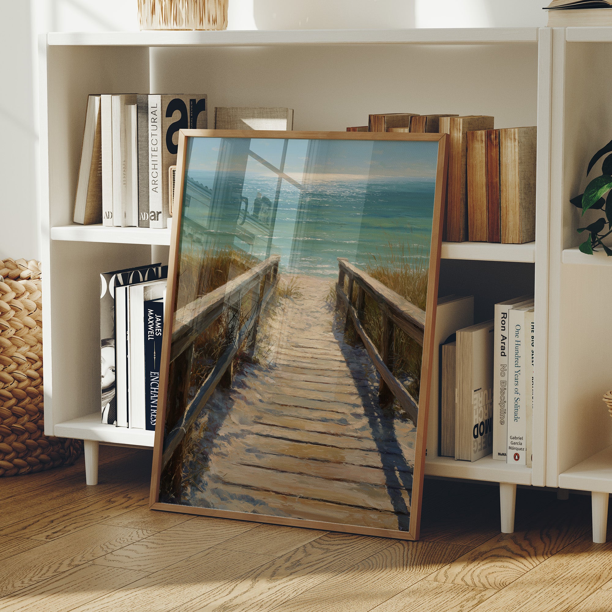 Shoreline Passage Beckons Horizon