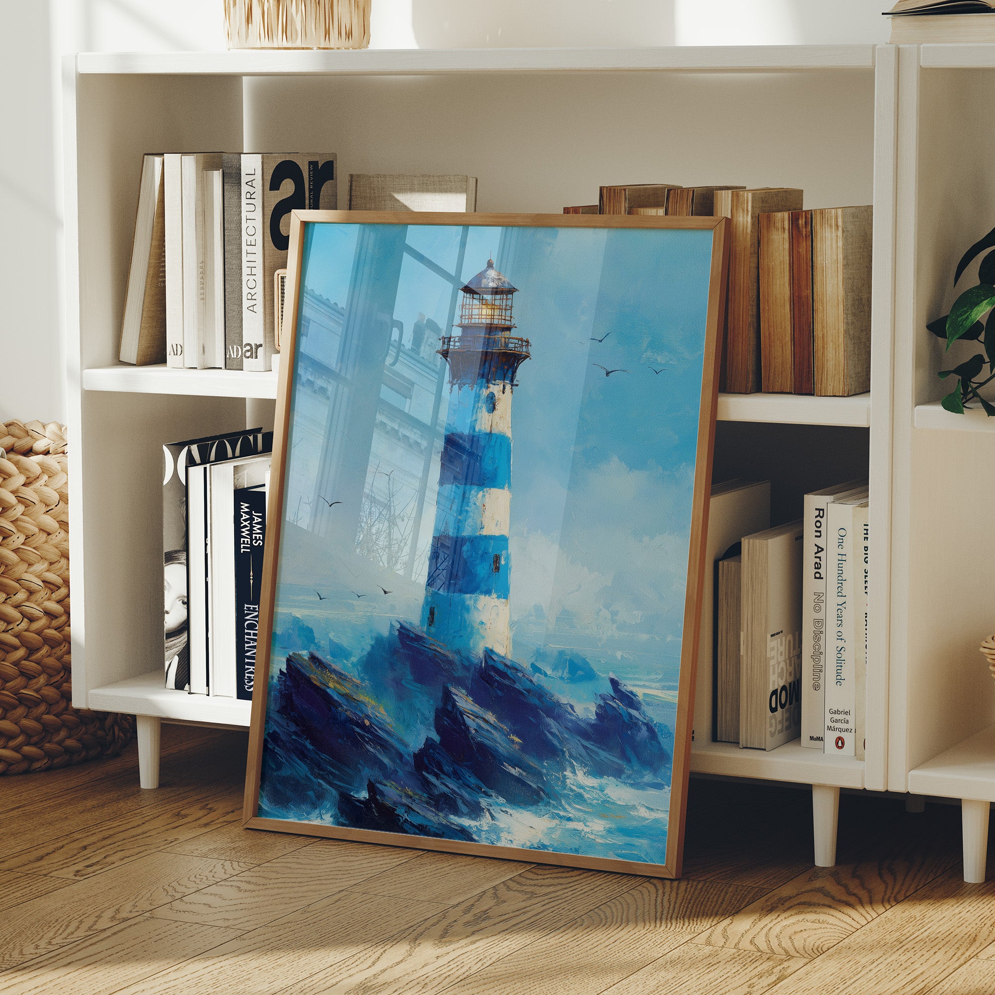 Azure Guardian Stands Resolute