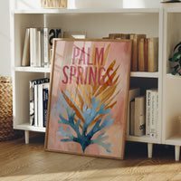 Desert Oasis Beckons In Coral Haze