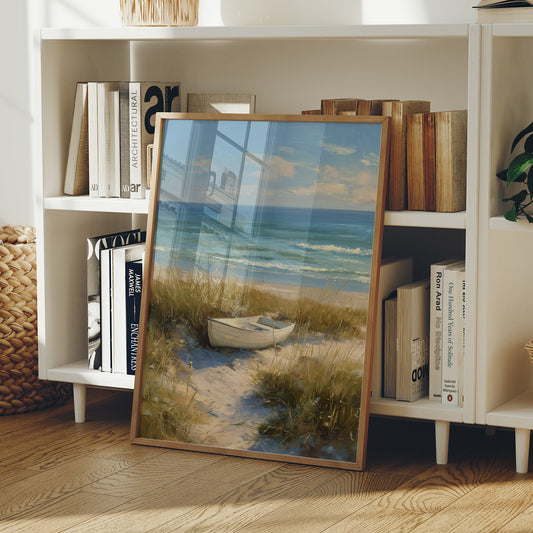 Solitude Rests Among Coastal Dunes