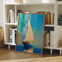 Golden Sails Chase Azure Horizons