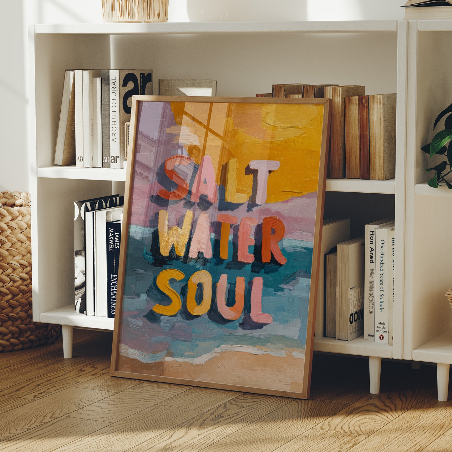 Coastal Whispers Breathe Typography