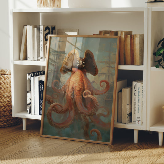 Tentacled Captain of Phantom Seas