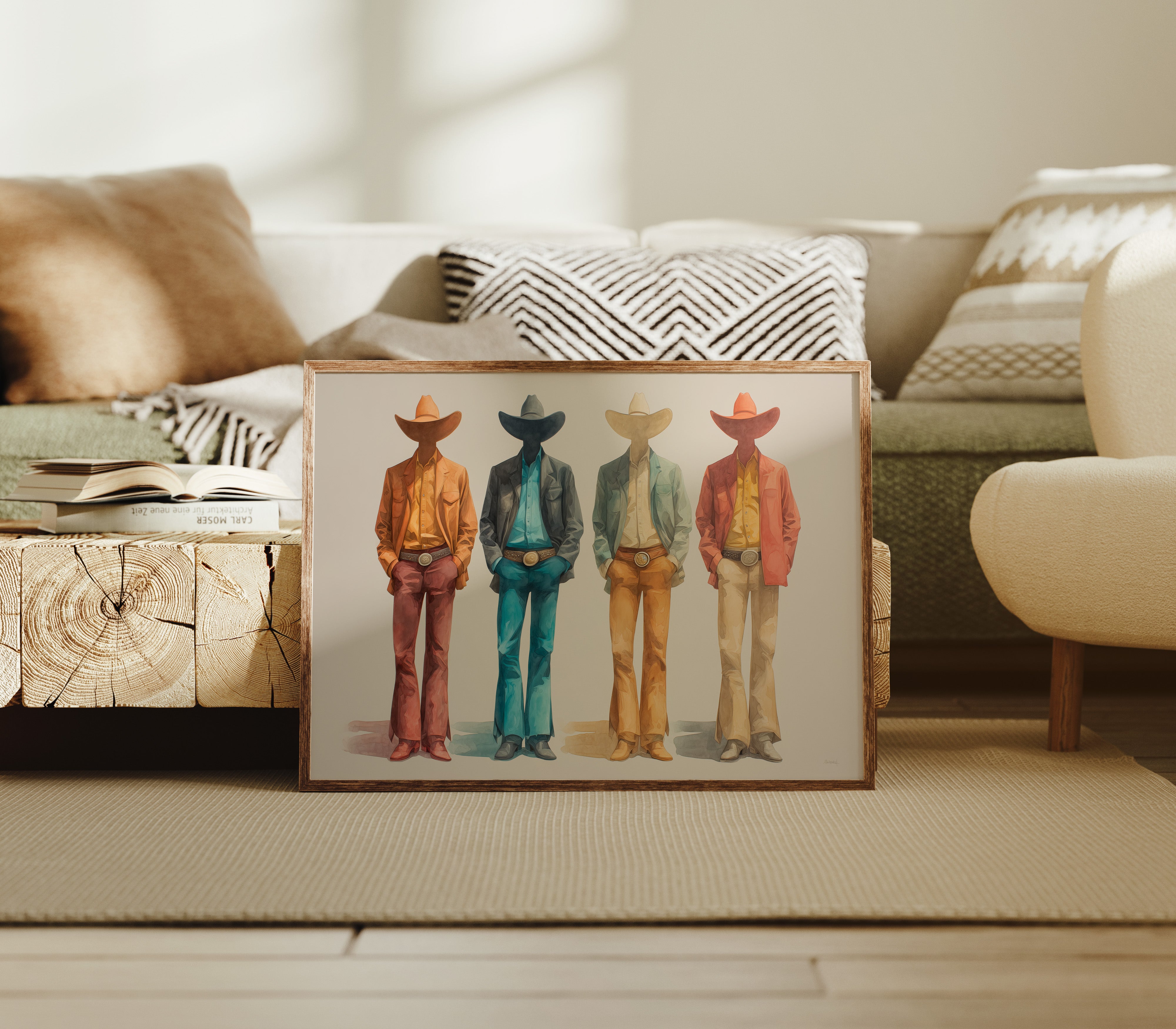 Chromatic Cowboys: Identity Through Absence
